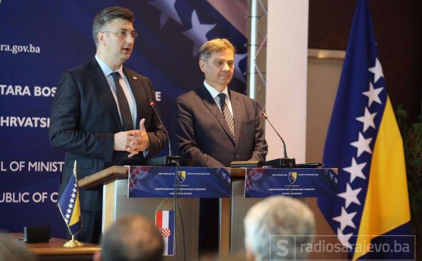 Zvizdić i Plenković: Hrvatska do sada uložila više od milijardu eura u BiH